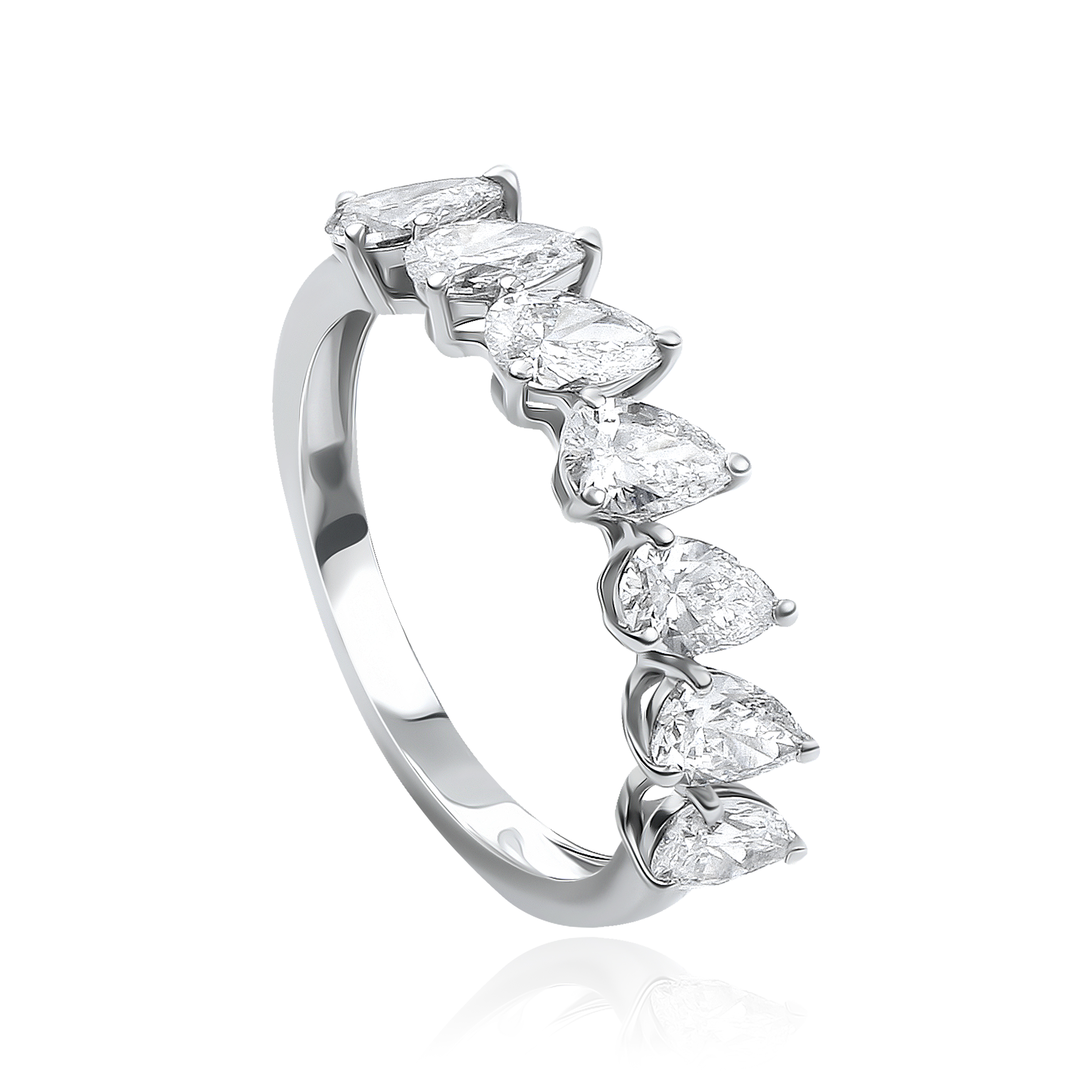 1.52ct Pear Lab Diamond Ring