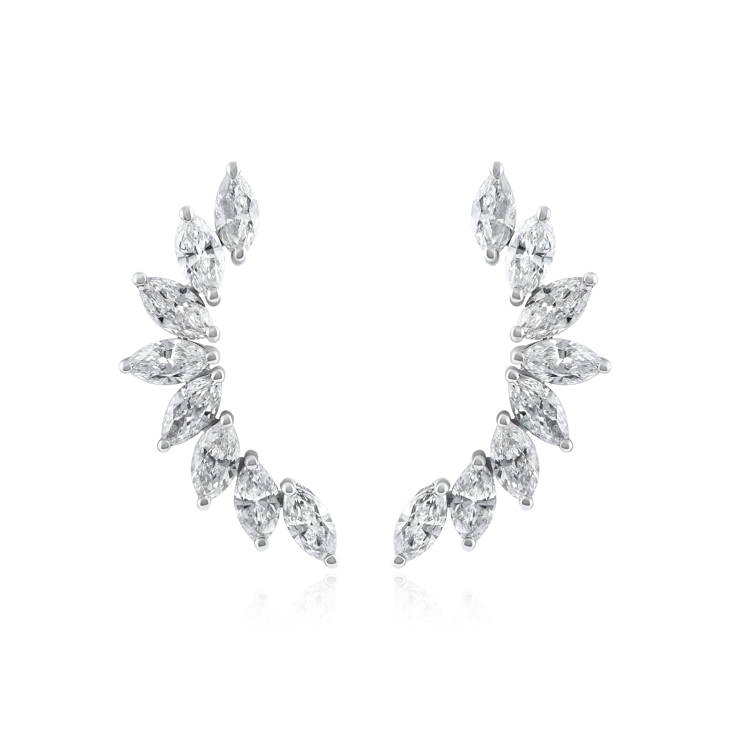 1.65ct Marquise Lab Diamond Earrings